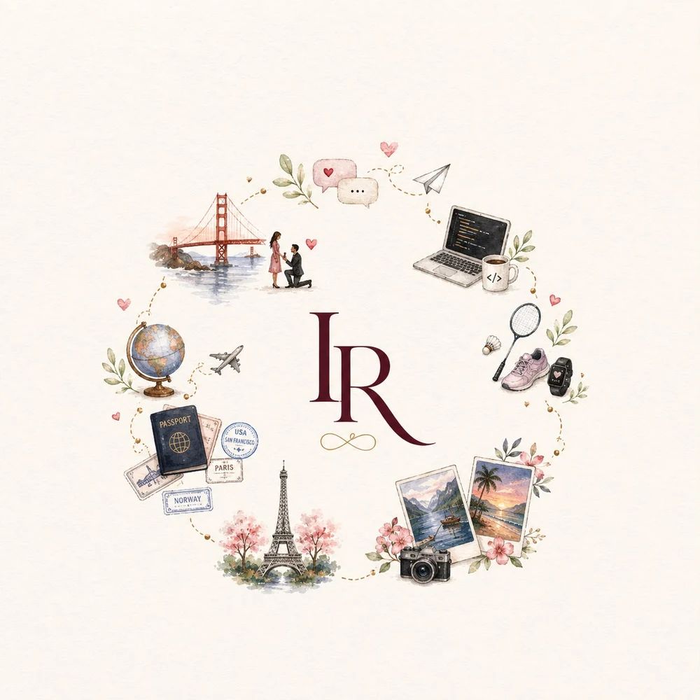 Rishabh & Ipsita monogram